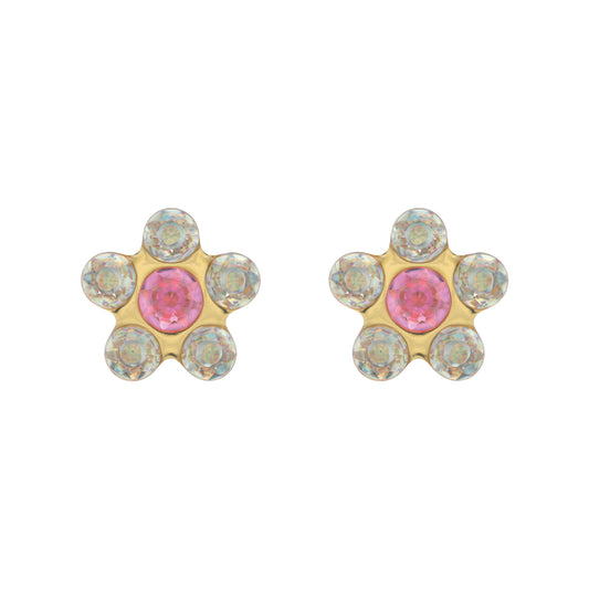 Sensitive by STUDEX® Daisy AB Crystal & Rose -Black Box
