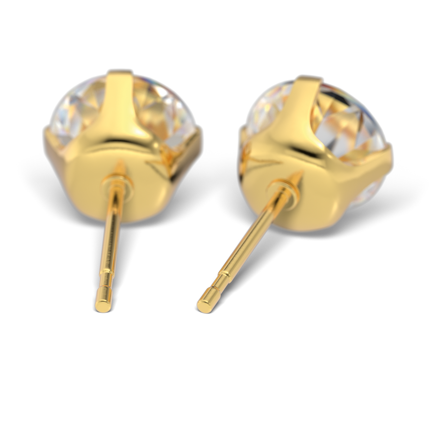 Sensitive by STUDEX® Prong Setting Cubic Zirconia Tube Cube