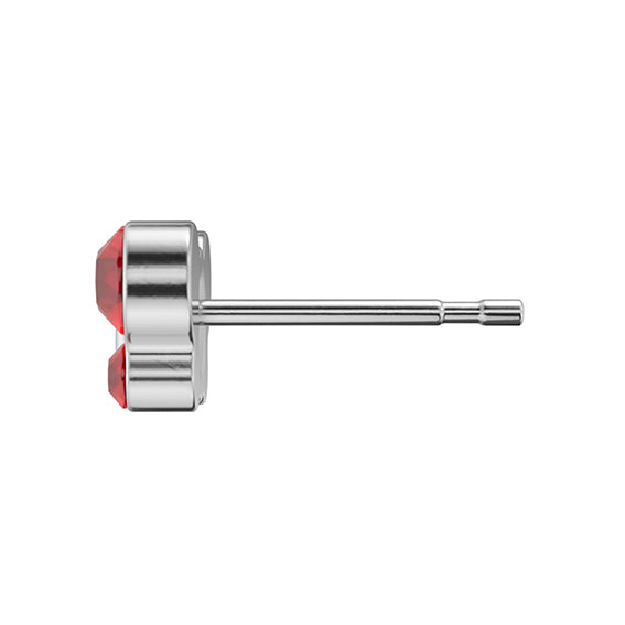 Sensitive by STUDEX® Butterfly July Ruby -Black Box