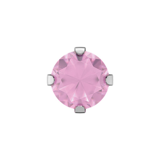 Sensitive by STUDEX® Cubic Zirconia Pink -Black Box