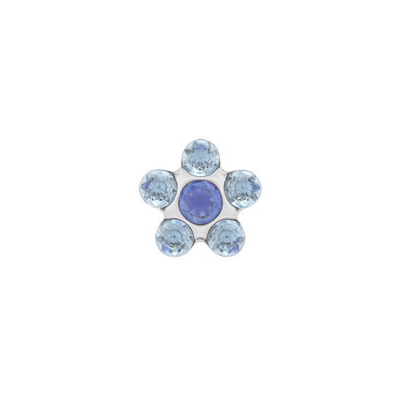 Sensitive by STUDEX® Daisy Sapphire & Light Sapphire -Black Box