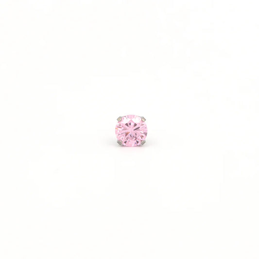 Sensitive by STUDEX® Cubic Zirconia Pink -Black Box