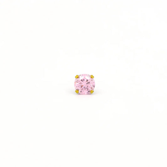 Sensitive by STUDEX® Cubic Zirconia Pink -Black Box