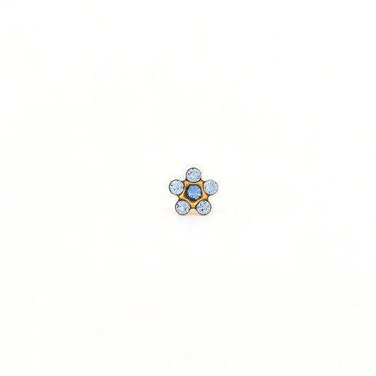 Sensitive by STUDEX® Daisy Sapphire & Light Sapphire -Black Box